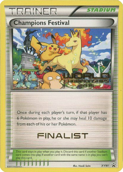 Champions Festival (XY91) (2015 Finalist) [XY: Black Star Promos] | The Time Vault CA