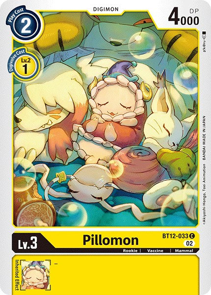 Pillomon [BT12-033] [Across Time] | The Time Vault CA