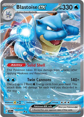 Blastoise ex (030/142) [Scarlet & Violet: Stellar Crown] | The Time Vault CA