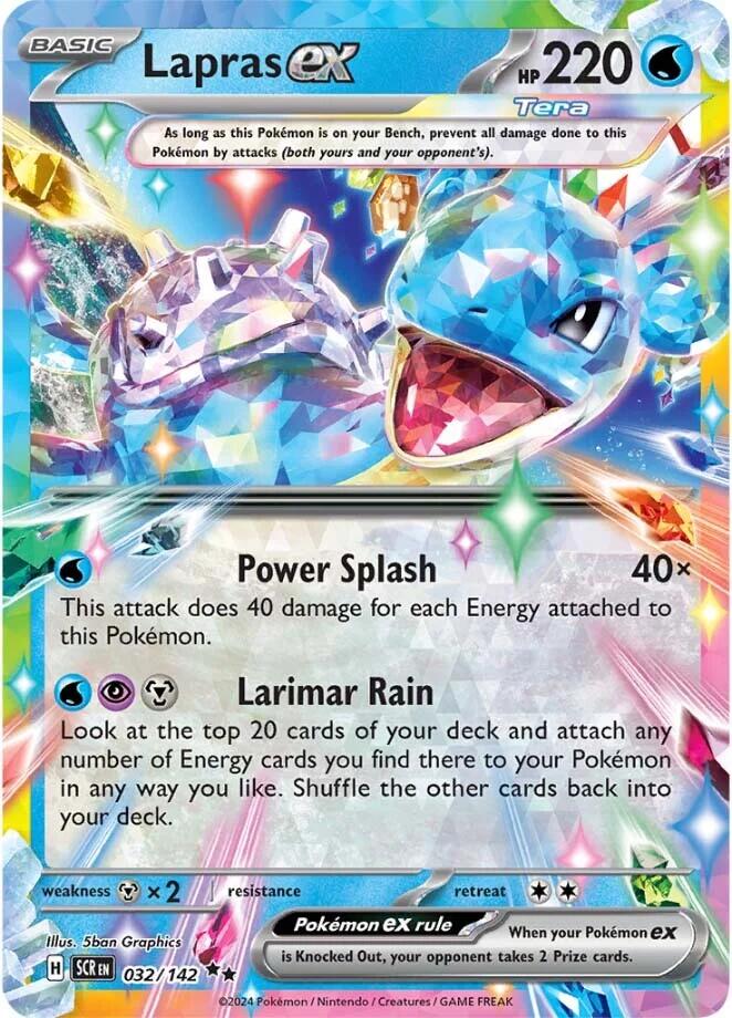 Lapras ex (032/142) [Scarlet & Violet: Stellar Crown] | The Time Vault CA