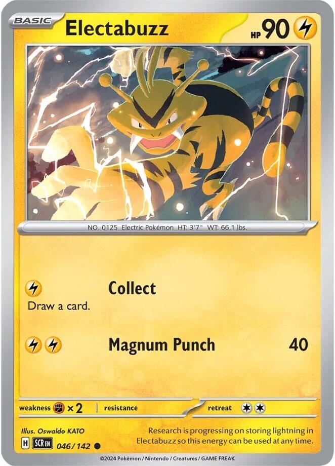 Electabuzz (046/142) [Scarlet & Violet: Stellar Crown] | The Time Vault CA