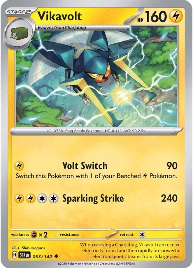 Vikavolt (053/142) [Scarlet & Violet: Stellar Crown] | The Time Vault CA