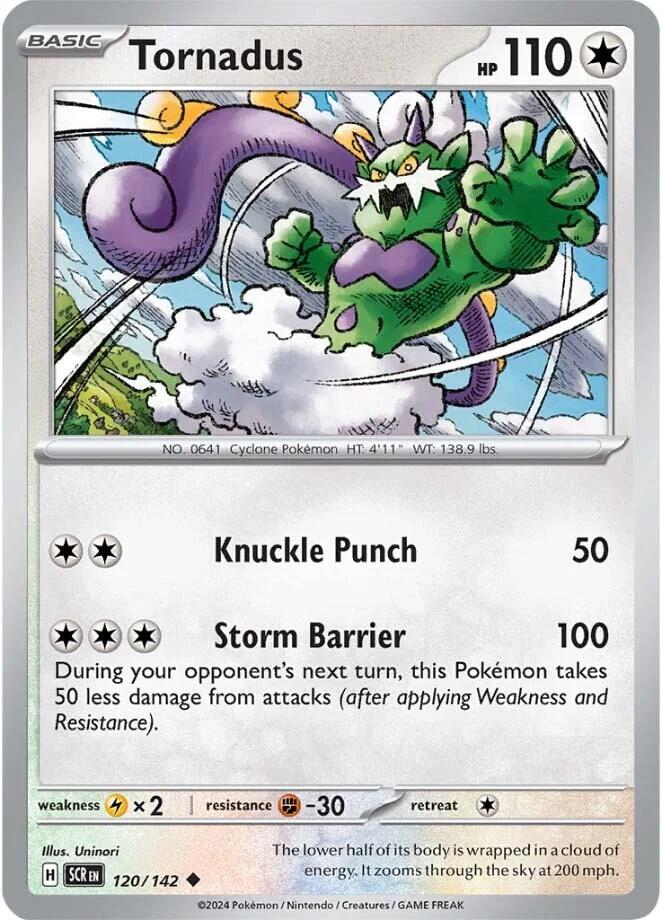 Tornadus (120/142) [Scarlet & Violet: Stellar Crown] | The Time Vault CA