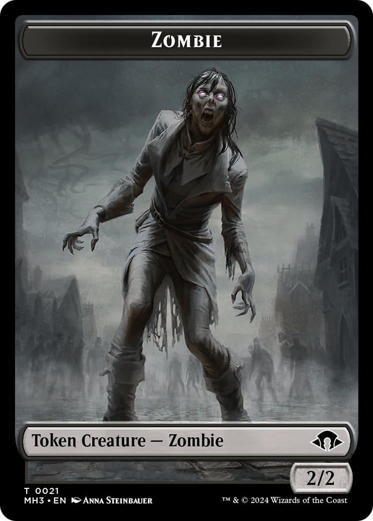 Zombie Token [Modern Horizons 3 Tokens] | The Time Vault CA