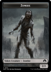 Eldrazi Spawn // Zombie Double-Sided Token [Modern Horizons 3 Tokens] | The Time Vault CA