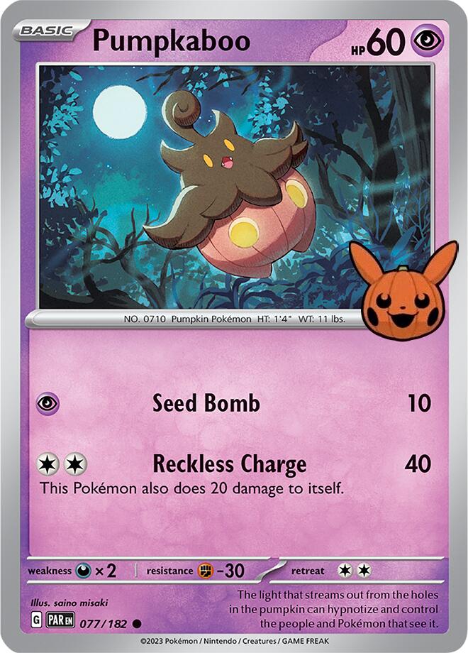 Pumpkaboo (077/182) [Trick or Trade 2024] | The Time Vault CA