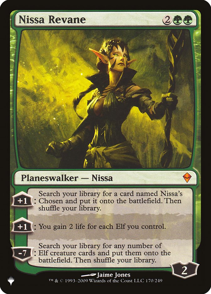 Nissa Revane [The List] | The Time Vault CA