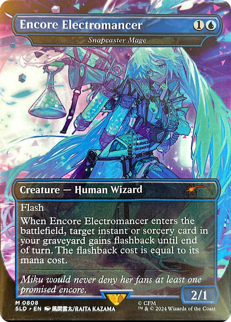 Encore Electromancer - Snapcaster Mage [Secret Lair Drop Series] | The Time Vault CA