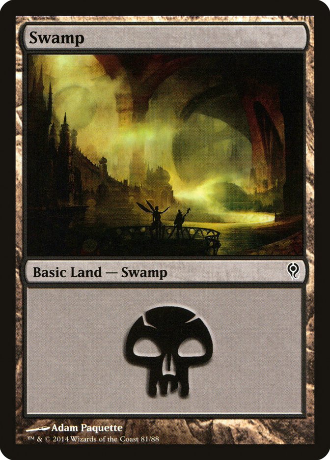 Swamp (81) [Duel Decks: Jace vs. Vraska] | The Time Vault CA