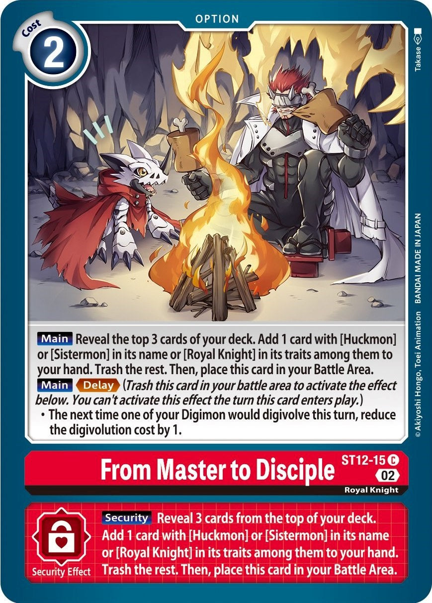 From Master to Disciple [ST12-15] [Starter Deck: Jesmon] | The Time Vault CA