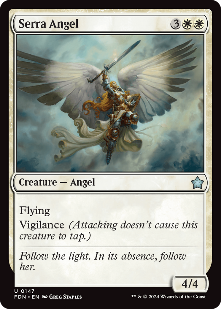 Serra Angel [Foundations] | The Time Vault CA