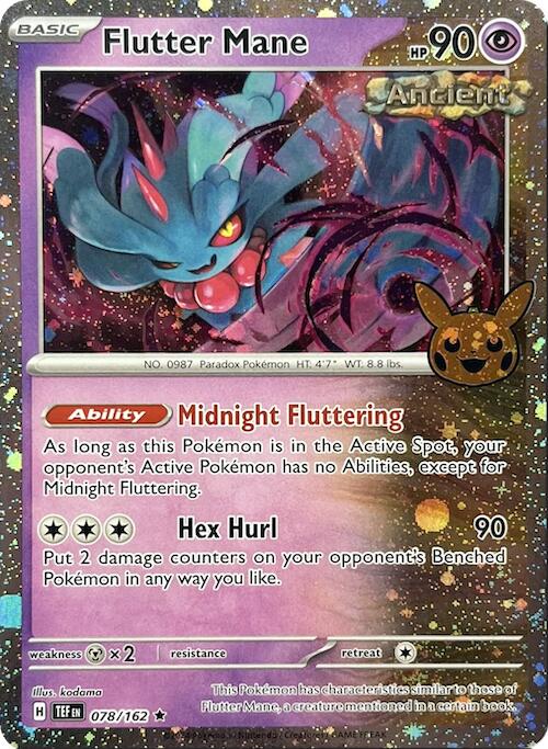 Flutter Mane (078/162) (Cosmos Holo) [Trick or Trade 2024] | The Time Vault CA