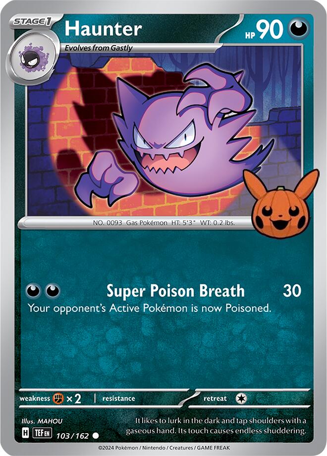 Haunter (103/162) [Trick or Trade 2024] | The Time Vault CA