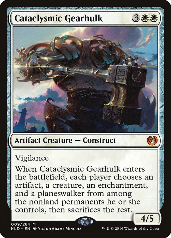 Cataclysmic Gearhulk [Kaladesh] | The Time Vault CA