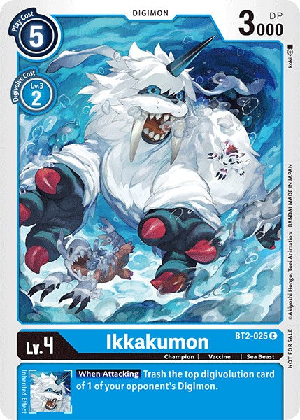 Ikkakumon [BT2-025] (Official Tournament Pack Vol.3) [Release Special Booster Promos] | The Time Vault CA