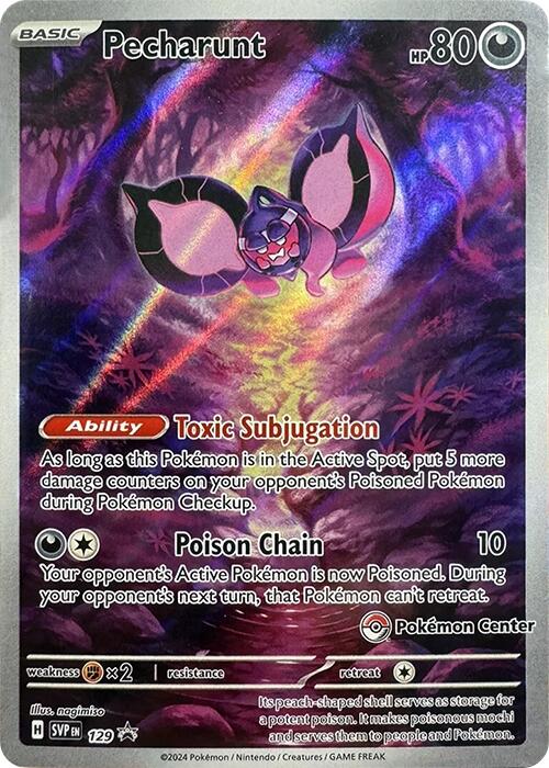 Pecharunt (129) (Pokemon Center Exclusive) [Scarlet & Violet: Black Star Promos] | The Time Vault CA