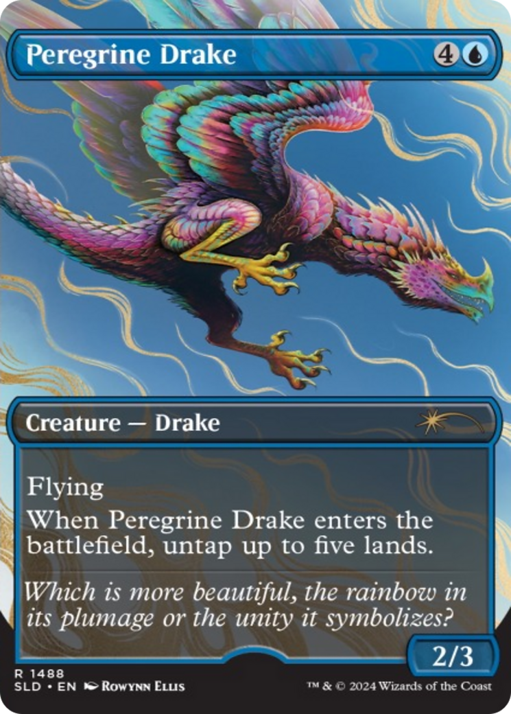 Peregrine Drake (Rainbow Foil) [Secret Lair Drop Series] | The Time Vault CA