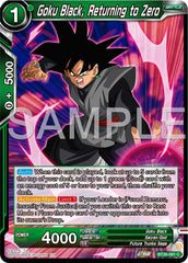 Goku Black, Returning to Zero (BT26-081) [Ultimate Advent] | The Time Vault CA