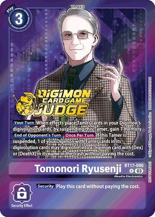 Tomonori Ryusenji [BT17-090] (Judge Pack 6) [Secret Crisis] | The Time Vault CA