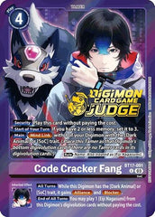 Code Cracker Fang [BT17-091] (Judge Pack 6) [Secret Crisis] | The Time Vault CA