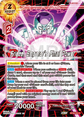 Frieza, Emperor's Final Power (BT26-003) [Ultimate Advent] | The Time Vault CA