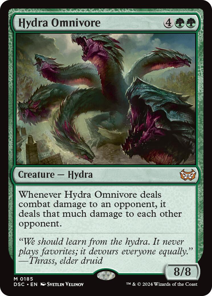 Hydra Omnivore [Duskmourn: House of Horror Commander] | The Time Vault CA