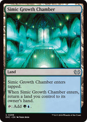 Simic Growth Chamber [Duskmourn: House of Horror Commander] | The Time Vault CA