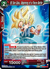 SS Son Goku, Beginning of a Fierce Battle (BT26-011) [Ultimate Advent] | The Time Vault CA