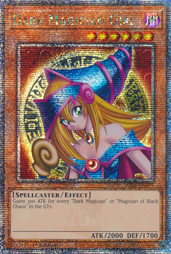 Dark Magician Girl [MP24-EN009] Quarter Century Secret Rare | The Time Vault CA