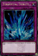 Torrential Tribute [MP24-EN010] Quarter Century Secret Rare | The Time Vault CA