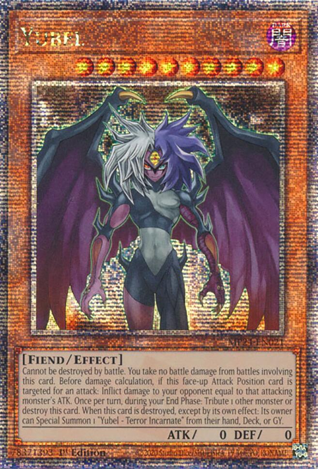 Yubel [MP24-EN021] Quarter Century Secret Rare | The Time Vault CA