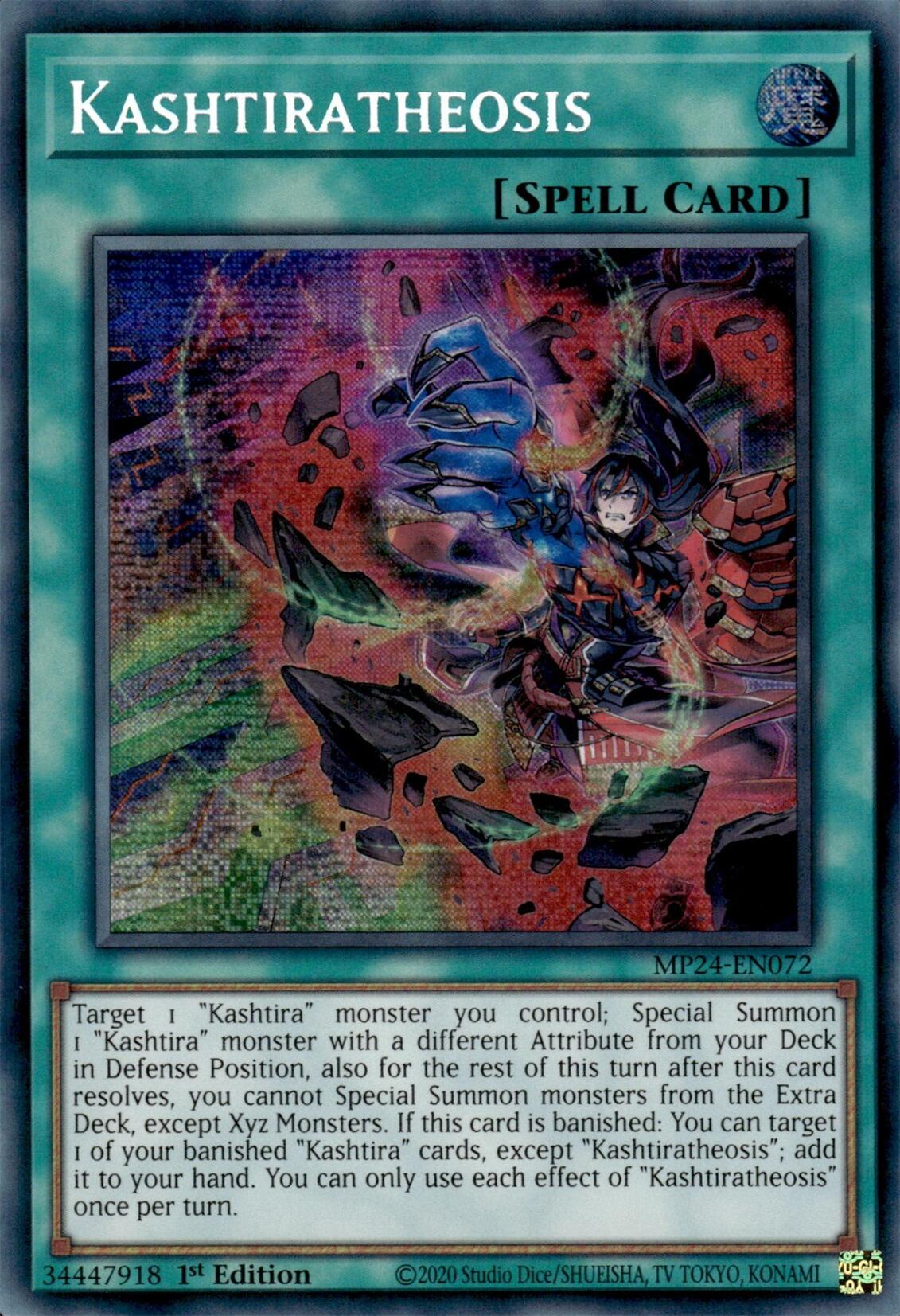 Kashtiratheosis [MP24-EN072] Prismatic Secret Rare | The Time Vault CA