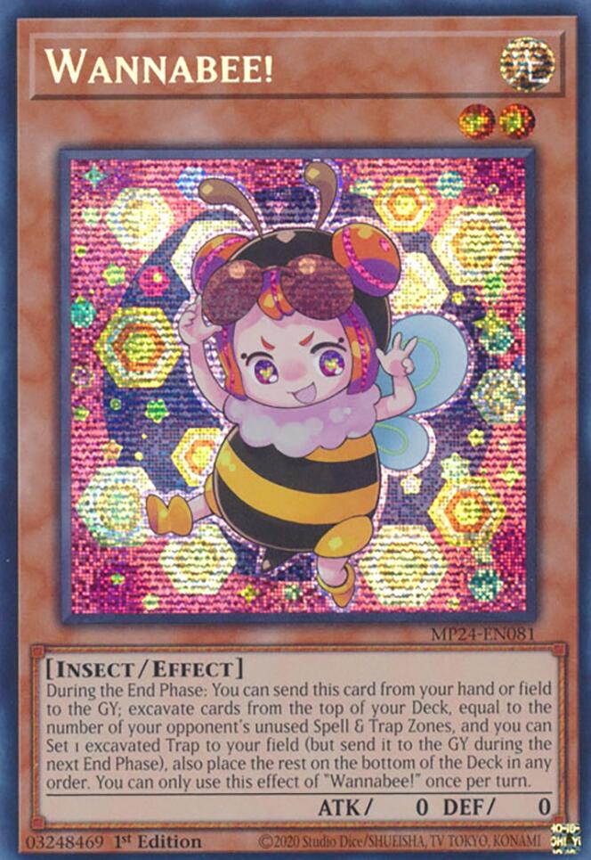 Wannabee! [MP24-EN081] Prismatic Secret Rare | The Time Vault CA