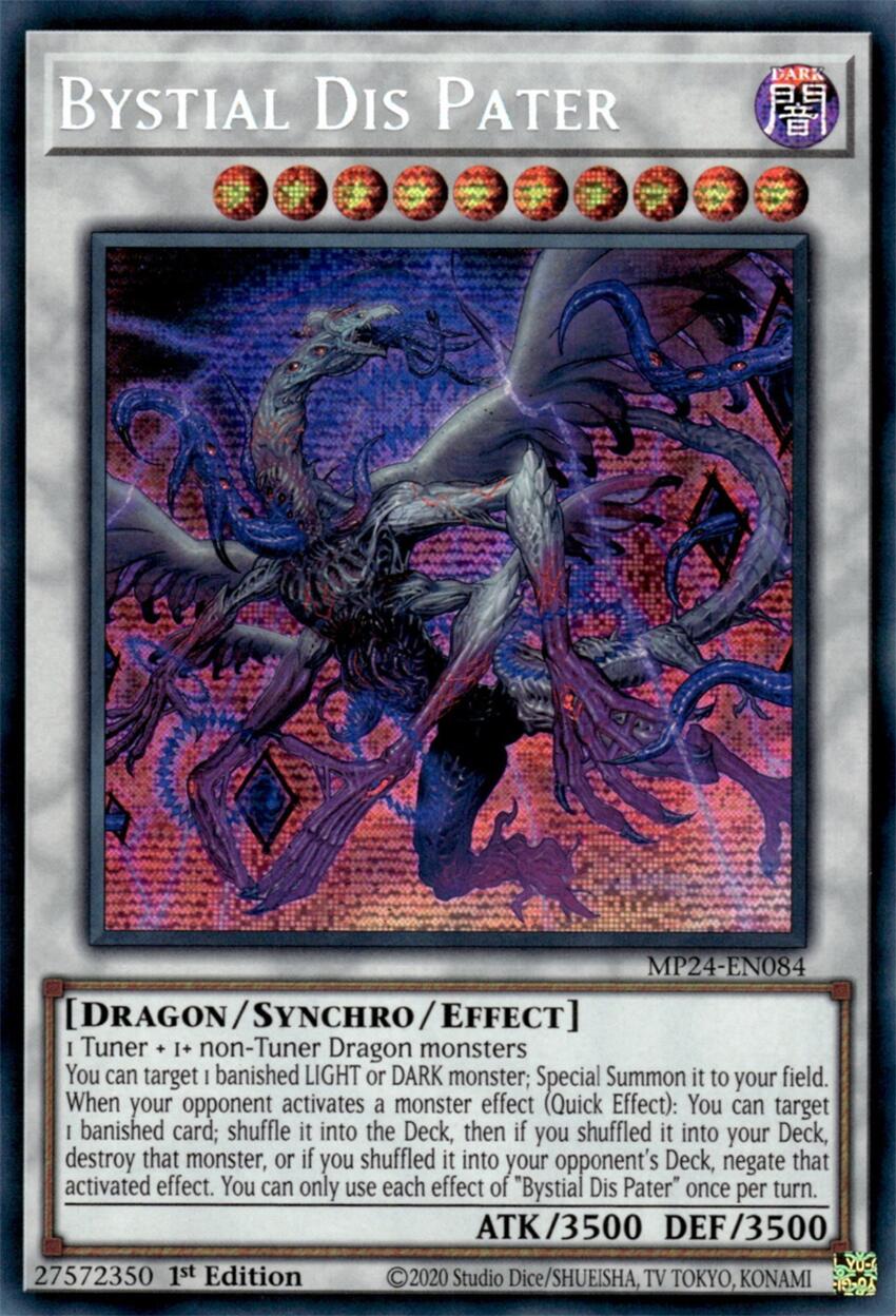 Bystial Dis Pater [MP24-EN084] Prismatic Secret Rare | The Time Vault CA