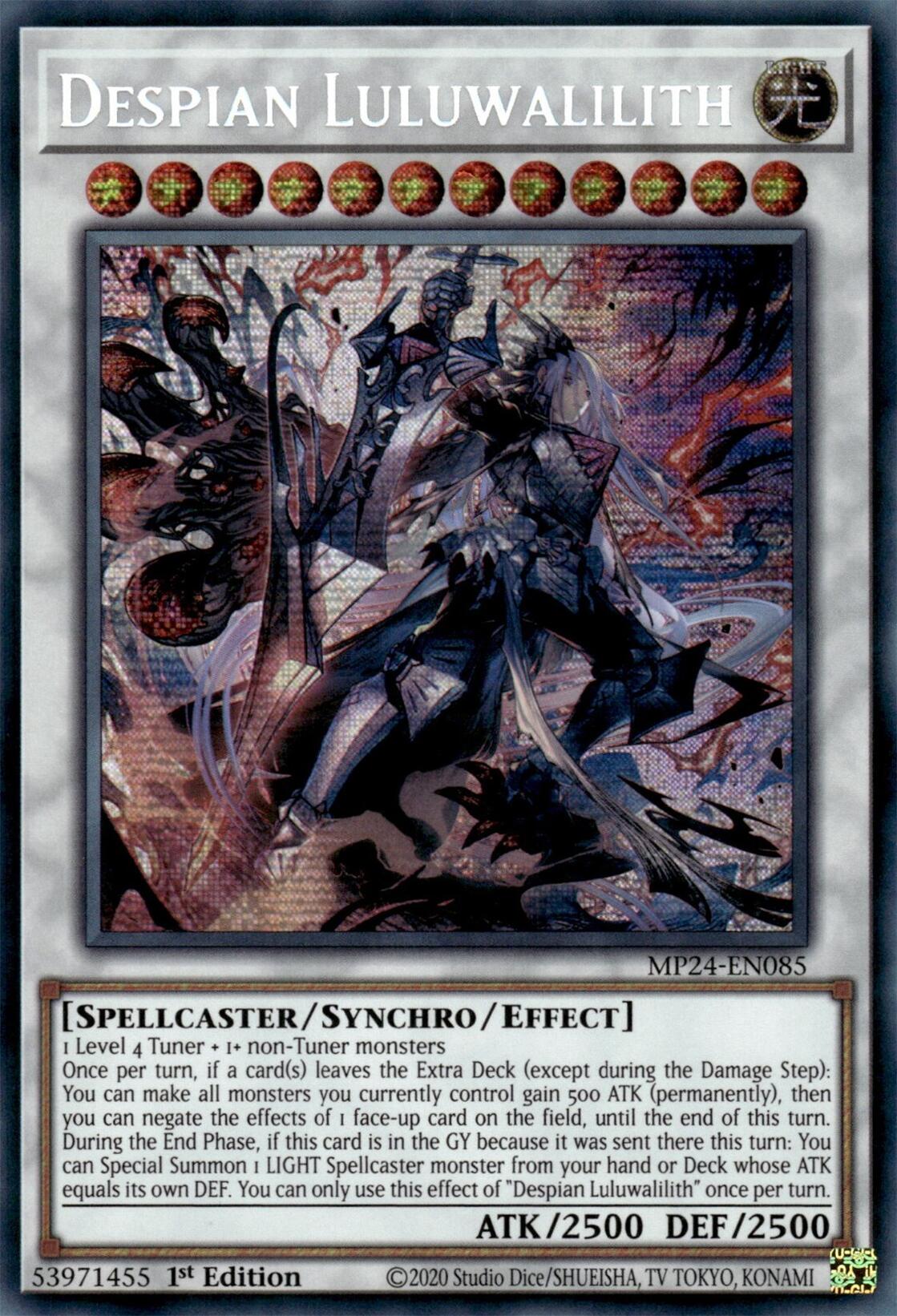 Despian Luluwalilith [MP24-EN085] Prismatic Secret Rare | The Time Vault CA