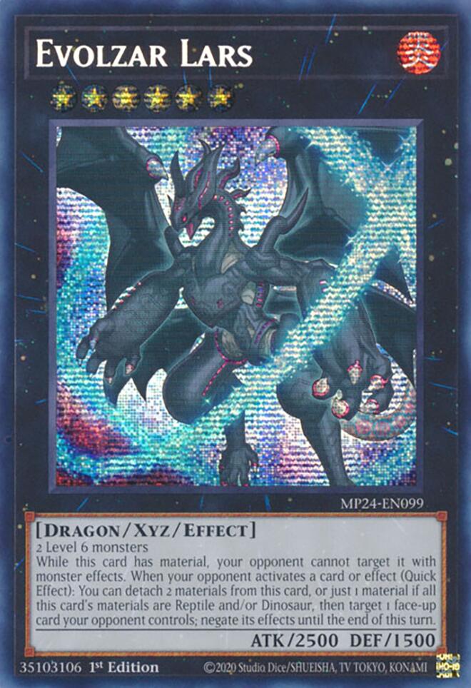 Evolzar Lars [MP24-EN099] Prismatic Secret Rare | The Time Vault CA