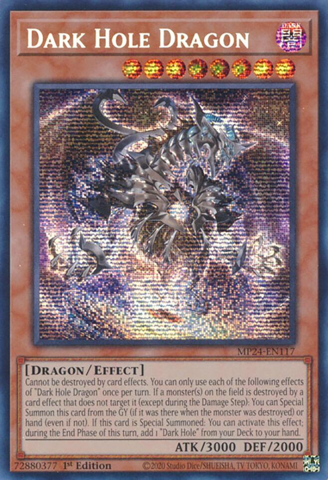 Dark Hole Dragon [MP24-EN117] Prismatic Secret Rare | The Time Vault CA