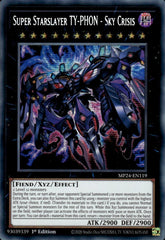 Super Starslayer TY-PHON - Sky Crisis [MP24-EN119] Prismatic Secret Rare | The Time Vault CA