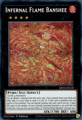 Infernal Flame Banshee [MP24-EN120] Prismatic Secret Rare | The Time Vault CA