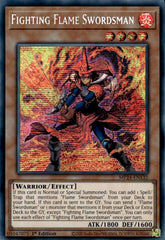 Fighting Flame Swordsman [MP24-EN132] Prismatic Secret Rare | The Time Vault CA