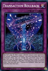 Transaction Rollback [MP24-EN134] Prismatic Secret Rare | The Time Vault CA