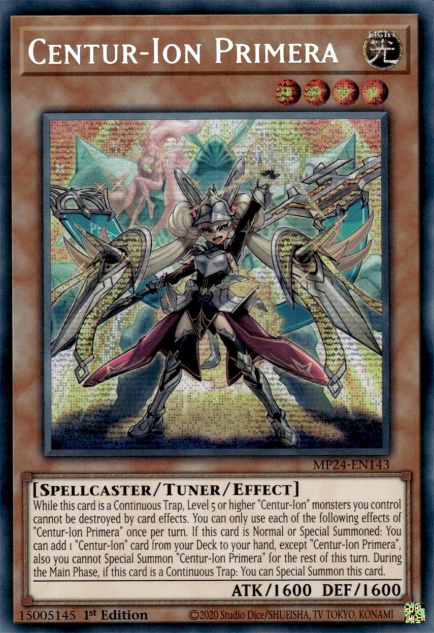 Centur-Ion Primera [MP24-EN143] Prismatic Secret Rare | The Time Vault CA