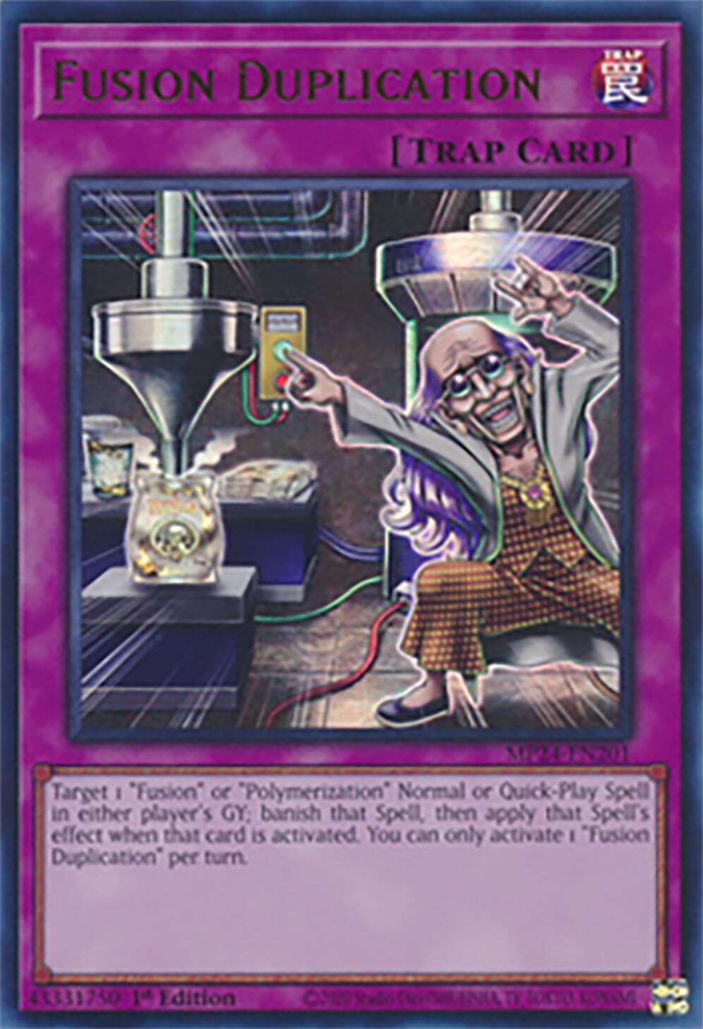 Fusion Duplication [MP24-EN201] Ultra Rare | The Time Vault CA