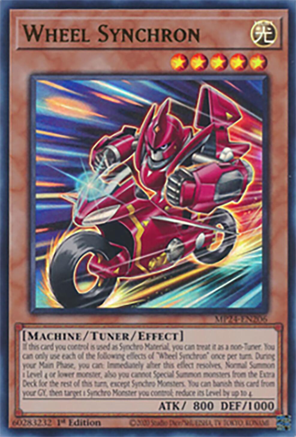 Wheel Synchron [MP24-EN206] Ultra Rare | The Time Vault CA