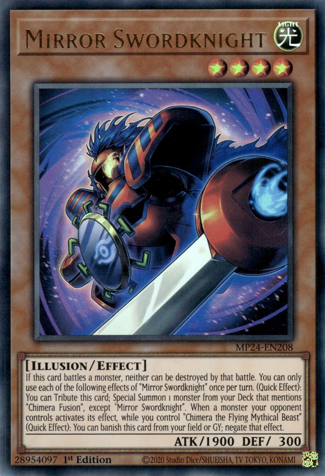 Mirror Swordknight [MP24-EN208] Ultra Rare | The Time Vault CA