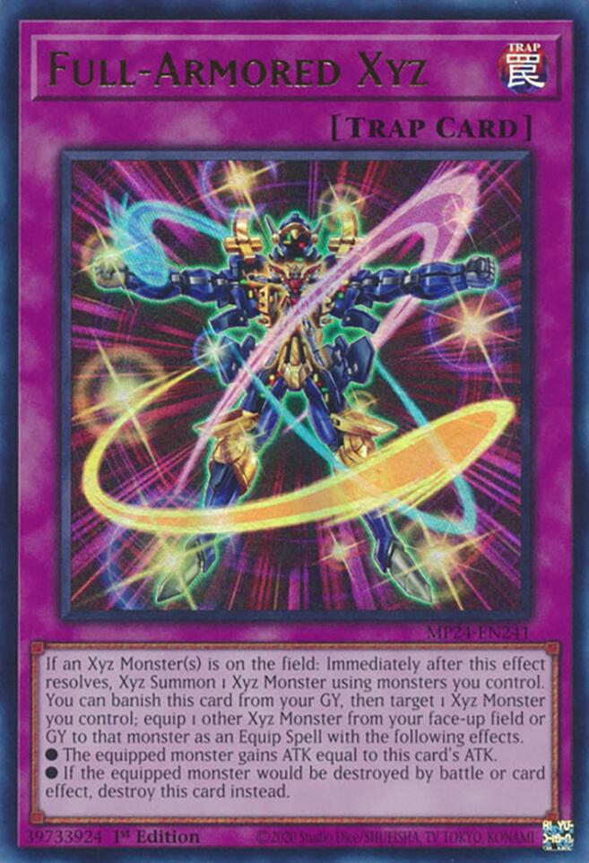 Full-Armored Xyz [MP24-EN241] Ultra Rare | The Time Vault CA