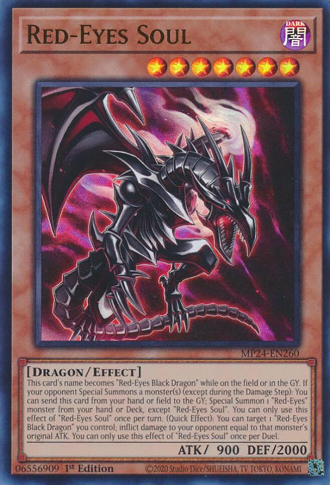 Red-Eyes Soul [MP24-EN260] Ultra Rare | The Time Vault CA