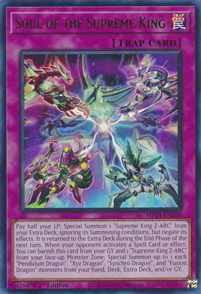 Soul of the Supreme King [MP24-EN268] Ultra Rare | The Time Vault CA