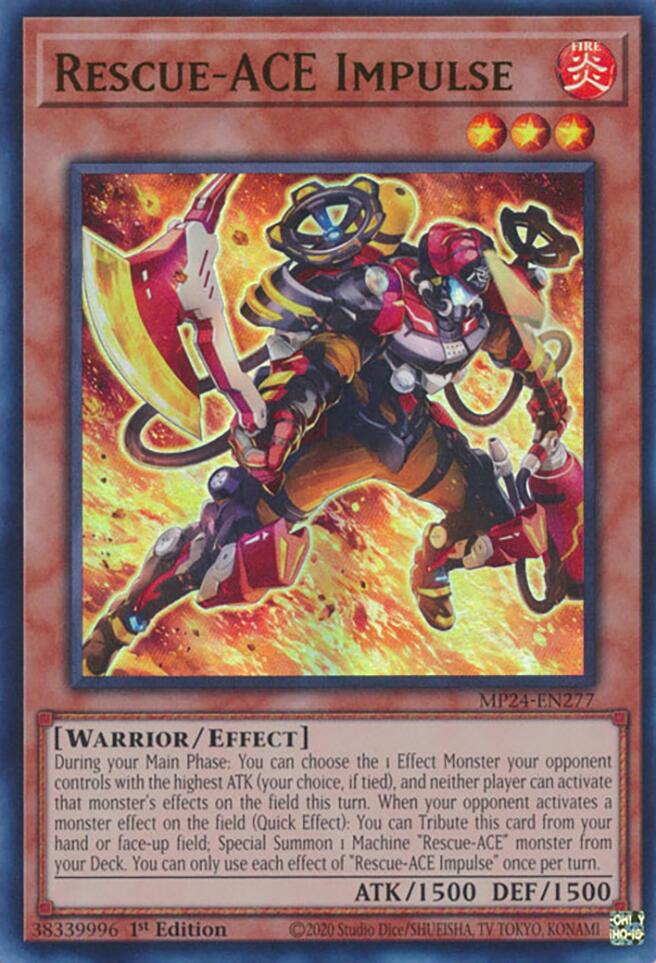 Rescue-ACE Impulse [MP24-EN277] Ultra Rare | The Time Vault CA