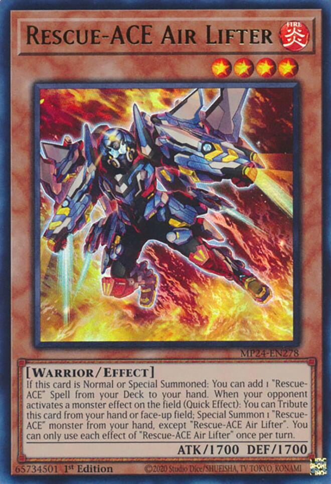 Rescue-ACE Air Lifter [MP24-EN278] Ultra Rare | The Time Vault CA